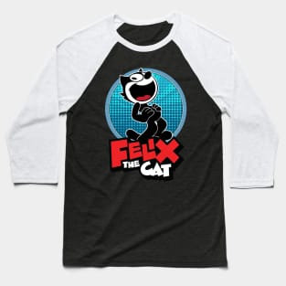 Felix the Cat Silly Shenanigans in Toon World Baseball T-Shirt